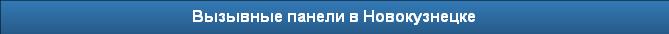 Вызывные панели в Новокузнецке